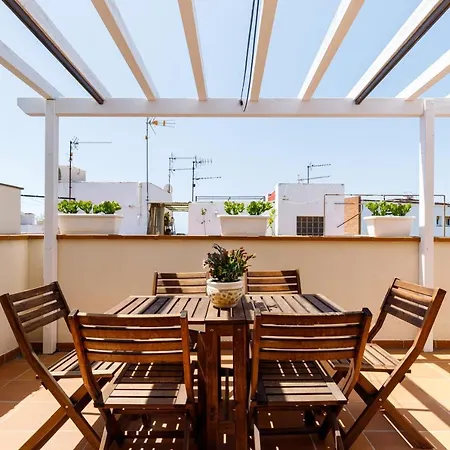 Centre Deluxe Penthouse Lägenhet Sitges